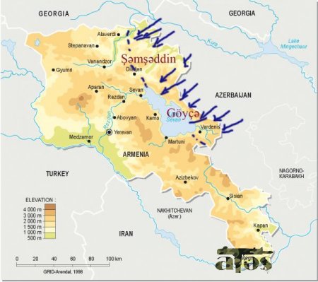 Rusiya Göyçə və Şəmşəddini Azərbaycana verəcək