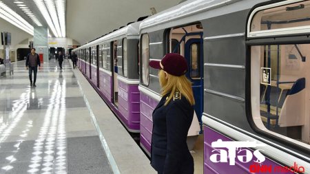 BAKI METROSU FƏALİYYƏTİNİ BƏRPA EDİB