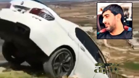 “BMW”ni dərədən aşıran “Kürd Elnur”la bağlı açıqlama