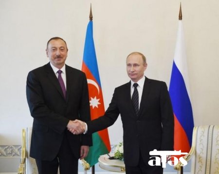 İlham Əliyev və Vladimir Putin Rusiya-Azərbaycan sərhədində yaranmış vəziyyəti müzakirə edib