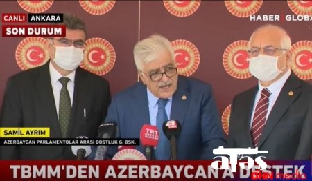 TÜRKİYƏ PARLAMENTİNDƏN AZƏRBAYCANA DƏSTƏK — VİDEO