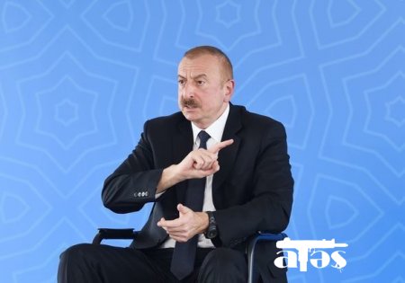 "Özünü bizə dost kimi təqdim etmək istəyən bəzi ölkələr onlara mərmilər veriblər" — Prezident