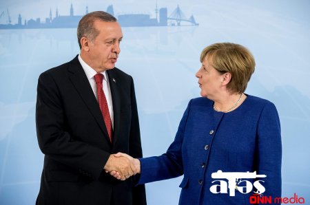 ƏRDOĞANLA MERKEL ARASINDA MÜHÜM MÜZAKİRƏ