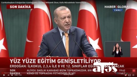 Rəcəb Tayyip Ərdoğandan Azərbaycan ordusuna: “Qəzanız mübarək olsun!”