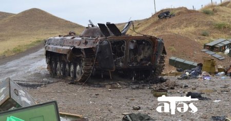 Erməni hiyləsi: tankı bu yolla “gizlədirlər” - Fərhad Mehdiyev