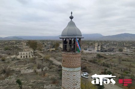 28 illik işğaldan azad edilən Ağdamın görüntüləri - FOTO