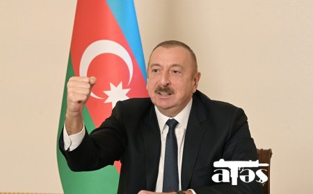 Prezident İlham Əliyev xalqa müraciət edib