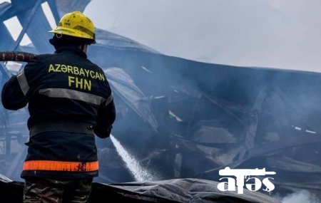 Goranboyda güclü yanğın: Ev sahibi öldü, həyat yoldaşı xəstəxanalıq oldu - YENİLƏNİB