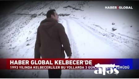 “Haber Global” Kəlbəcərdə: Qar donunu geyinmiş, dəhşət günlərinin şahidi dağlar... - VİDEOREPORTAJ