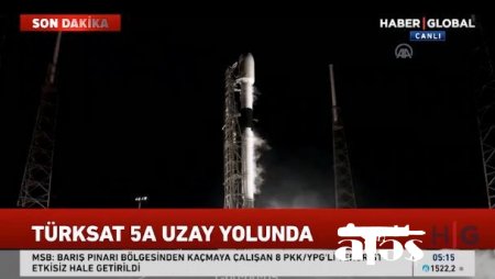 Türkiyə “Türksat 5A” peykini kosmosa göndərdi - VİDEO