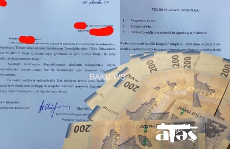 Məktəb direktorlarına göndərilən "1200 manatlıq məktub" nə üçündür? - RƏSMİ AÇIQLAMA