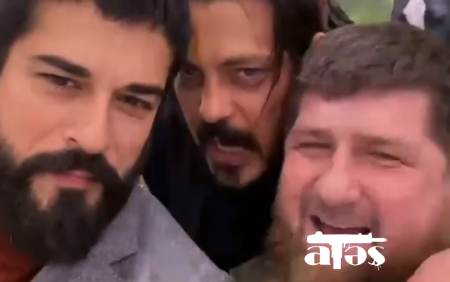 Zabit Səmədov Burakı Çeçenistan Prezidenti ilə görüşdürdü - Video