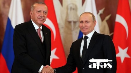 Ərdoğan Putinlə Qarabağı müzakirə etdilər