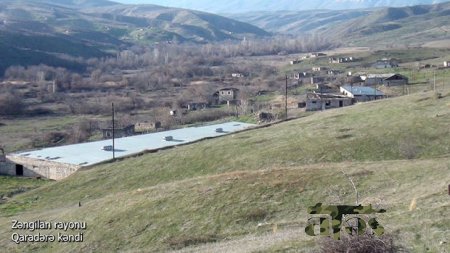 İşğaldan azad edilən Zəngilanın daha bir kəndindən görüntülər - VİDEO