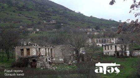 Nazirlik Füzulinin daha bir kəndindən görüntülər yaydı - VİDEO