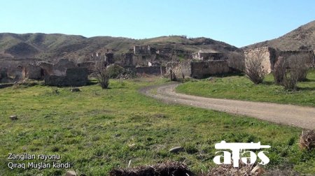 İşğaldan azad edilən Zəngilanın daha bir kəndinin görüntüləri - VİDEO