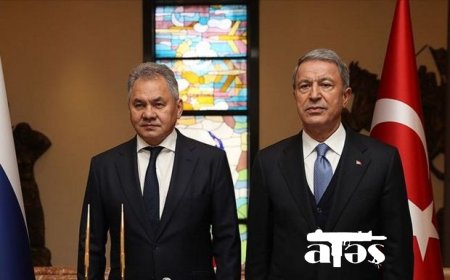 Hulusi Akarla Sergey Şoyqu arasında telefon danışığı olub