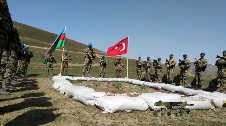 Azərbaycan və Türkiyə ordularının birgə əməliyyat-taktiki təlimləri başlayıb - VIDEO