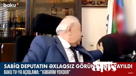 Əxlaqsız görüntüləri yayılan deputatdan AÇIQLAMA