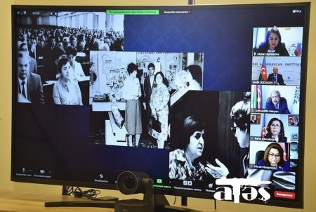 YAP-da akademik Zərifə Əliyevanın doğum gününə həsr edilmiş videokonfrans keçirilib - FOTO