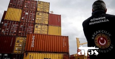 Türkiyədə BƏƏ-yə gedən konteynerlərdə axtarış: 313 milyonluq narkotik tapıldı