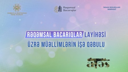 İnformatika fənn üzrə müəllimlərin işə qəbulu başlayır