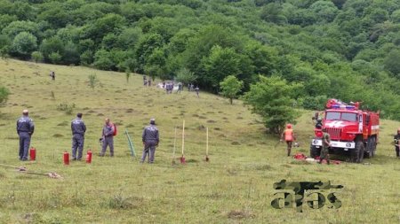 Azərbaycanda iki nazirlik birgə təlimlər keçirdi - FOTO