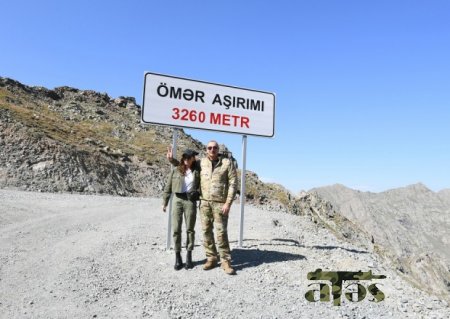 "Ömər aşırımından keçərək Kəlbəcərə gedirik" - Dövlət başçısı