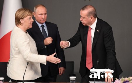 Ərdoğan Putin və Merkellə danışıqlar aparacaq