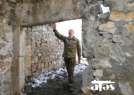 "Buraya gələn hər bir insan erməni vəhşiliyinin şahidi olur" - İlham Əliyev