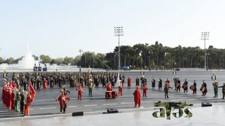 Türkiyənin Mehteran Birliyinin nümayəndələri Bakıya gəldi