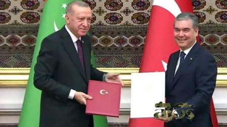 Ərdoğan Berdiməhəmmədov ilə 5 milyardlıq razılaşma imzaladı