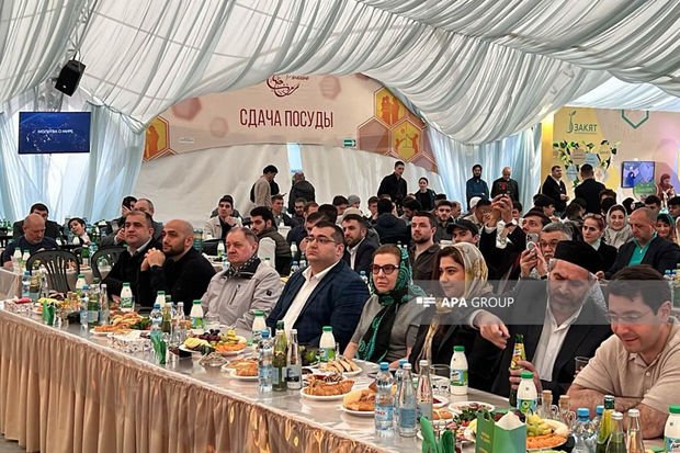 Moskvada Heydər Əliyev Fondunun vitse-prezidenti Leyla Əliyeva adından iftar verilib - FOTO