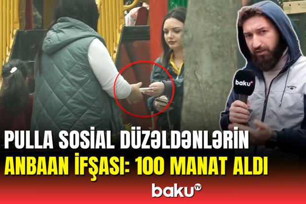 100 manata sosial yardım düzəldənlər ifşa edildilər: Polis hərəkətə keçdi - VİDEO