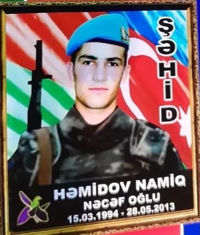 Şəhidlər unudulmur.  Həmidov Namiq Nəcəf oğlu