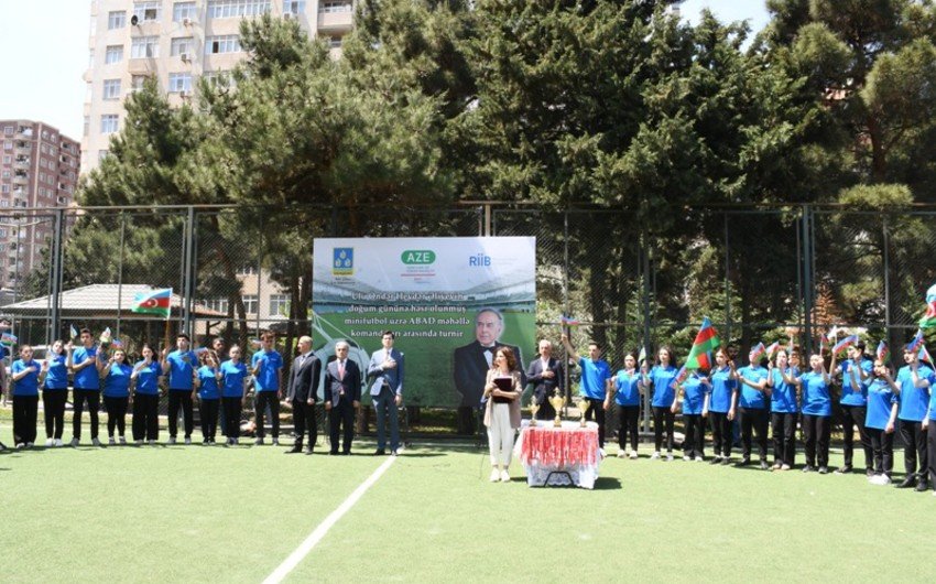 Bakıda məhəllələrarası mini futbol turnirinə yekun vurulub