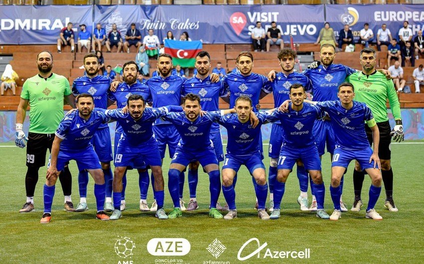 Azərbaycanın minifutbol millisi bu gün Avropa çempionatında 1/4 final matçına çıxacaq