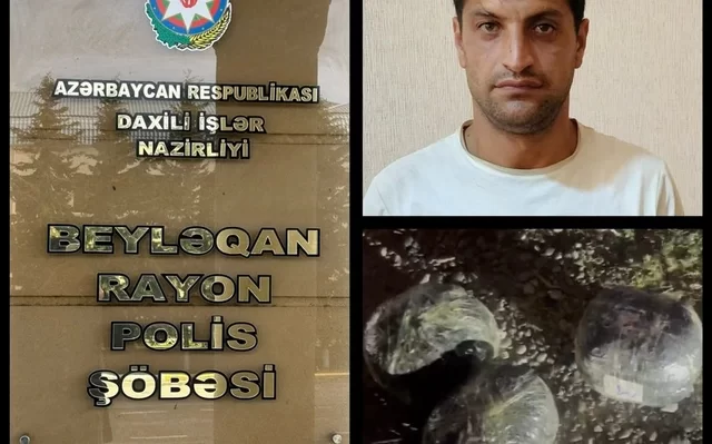 Beyləqan sakinində doqquz kiloqrama yaxın heroin və marixuana aşkarlanıb