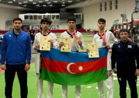 Azərbaycanın gənc taekvondoçuları 3 medal qazandılar